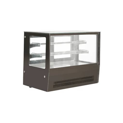 Cake Showcase Bench Top, 2 Shelves 900mm - Image 4