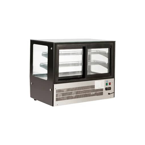 Cake Showcase Bench Top, 2 Shelves 900mm - Image 3
