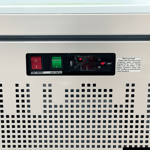 Thermaster Door Supermarket Fridge Black - LG-600BGBM - Image 4