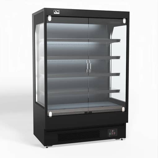 Multi Deck Showcase Fridge With Doors 1.3m - Image 3