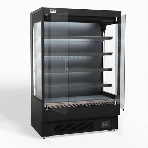 Multi Deck Showcase Fridge With Doors 1.3m - Image 2