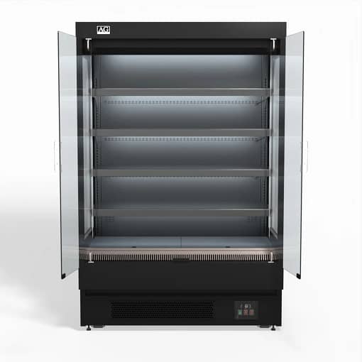 Multi Deck Showcase Fridge With Doors 1.3m - Image 4