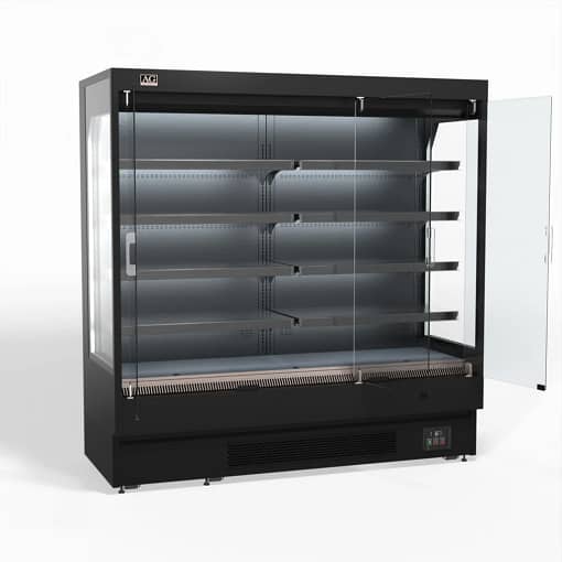 Multi Deck Showcase Fridge With Doors 2m - Image 6