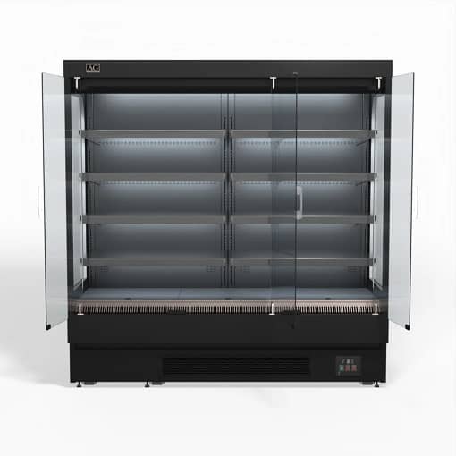 Multi Deck Showcase Fridge With Doors 2m - Image 5