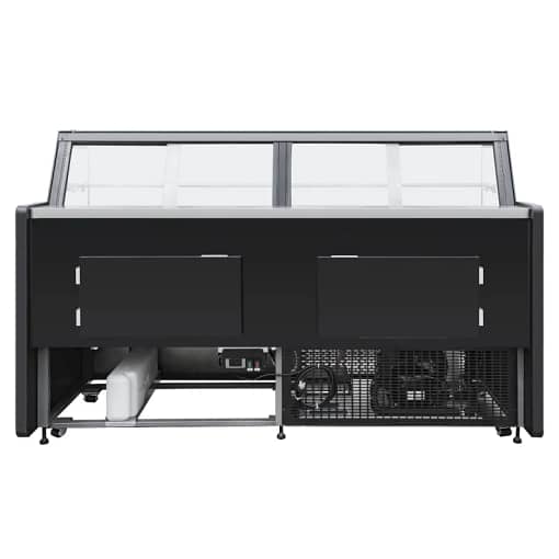 AG SDS1500 Square Deli Display | 1.5m | 370L | Frameless Glass & LED - Image 4