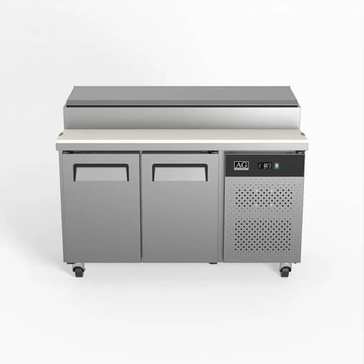 AG SH2000-700 Saladette Fridge – 2 Door with Tray Bench