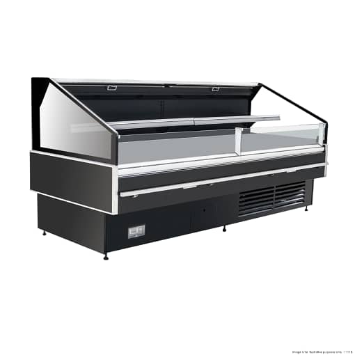 Thermaster STB1340 open deli display fridge – 270L