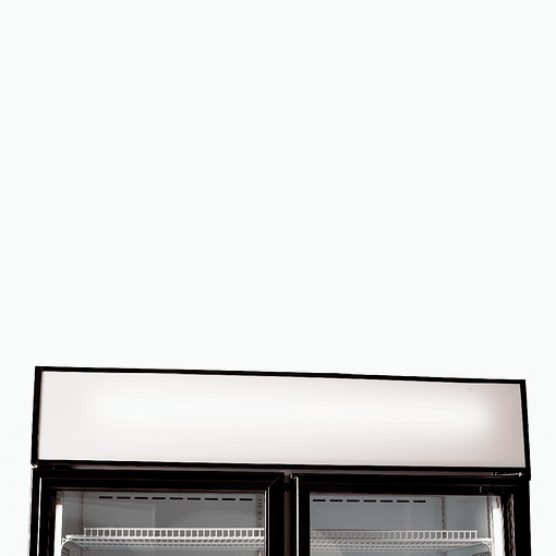 Bromic GM0900LBECO Upright Display Fridge - 885L, 2 Doors, Flat Glass, Black - Image 7