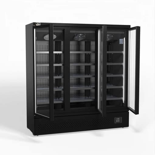 AG CSB1500 Supermarket Three Glass Doors Upright Display Fridge - 1539 Litre - Image 2