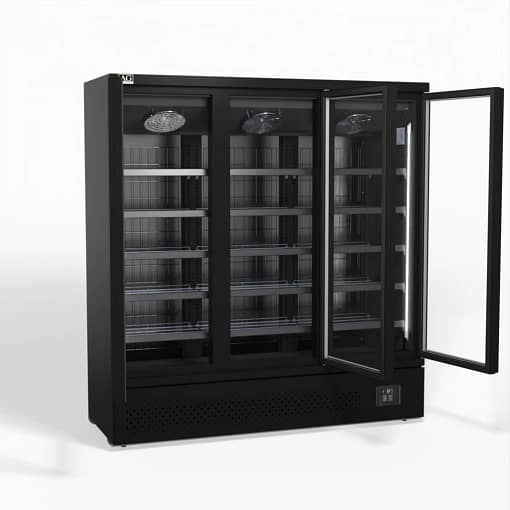 AG CSB1500 Supermarket Three Glass Doors Upright Display Fridge - 1539 Litre - Image 5