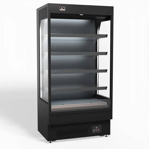 AG OMS1000 1000mm Supermarket Open Multi Deck Showcase Fridge - 440L, Energy Efficient - Image 2