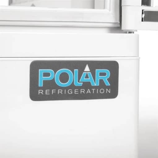 Polar C-Series Energy Efficient Curved Door Display Fridge White - 86Ltr - Image 2