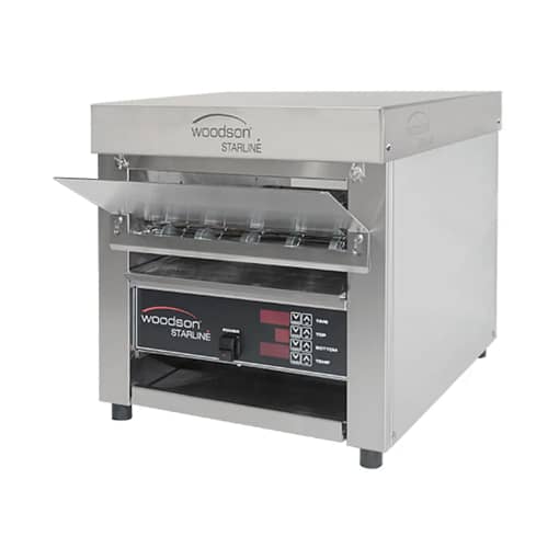 Woodson W.CVT.BUN.25 Bun Conveyor Toaster Oven for Commercial Kitchens