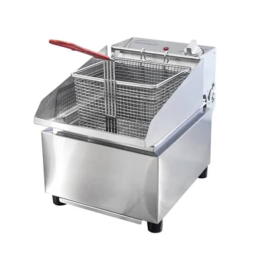 Woodson W.FRS80 - 8L Single Pan Fryer - Stainless Steel