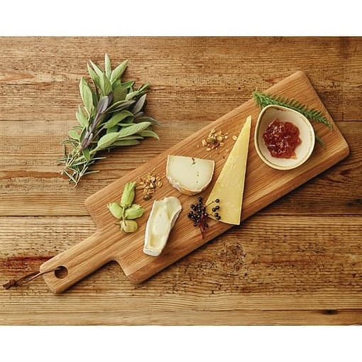 Olympia Oak Paddle Board Rectangular Medium 400x155x15mm - 110mm handle - Image 2