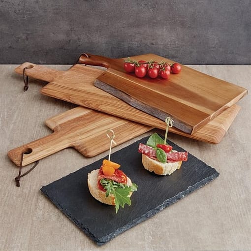 Olympia Oak Paddle Board Rectangular Medium 400x155x15mm - 110mm handle - Image 4