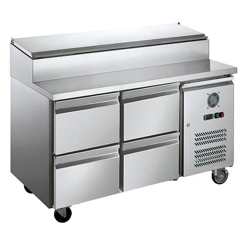 FED-X XSS7C13S2V-4D Four Drawer Sandwich Counter