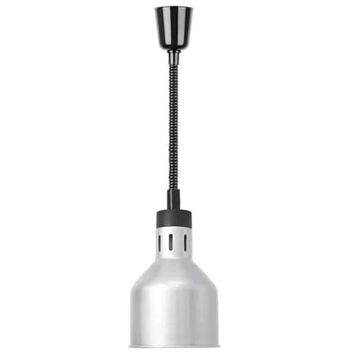 Apuro DR758-A Retractable Silver Heat Shade – 250W Commercial Food Warmer