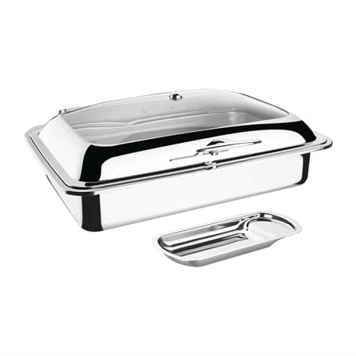Olympia 1/1 GN Induction Chafer - Stainless Steel Buffet Warmer