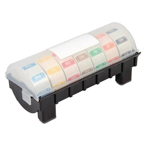 Hygiplas GH474 Dissolvable Food Label Starter Kit - 25mm - Image 2