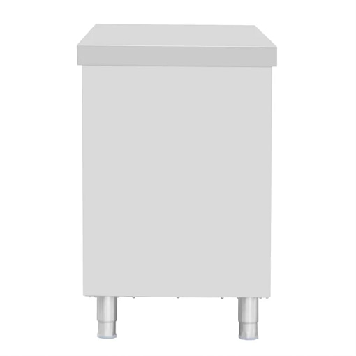 Vogue FU585 Stainless Steel Floor Cupboard – 900x1200x600mm with Sliding Doors - Image 5
