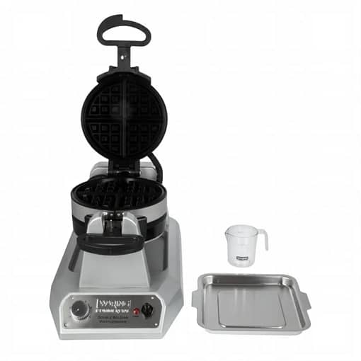 Waring DM874-A Double Waffle Maker – 50 Waffles/hr, Rotary Plates, Made in UK | 1.4kW - Image 8