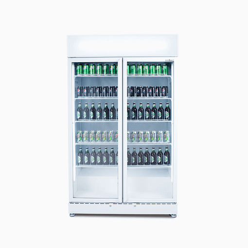 Bromic GM0900LWECO Display Fridge – 885L, 2 Doors, Flat Glass - Image 2