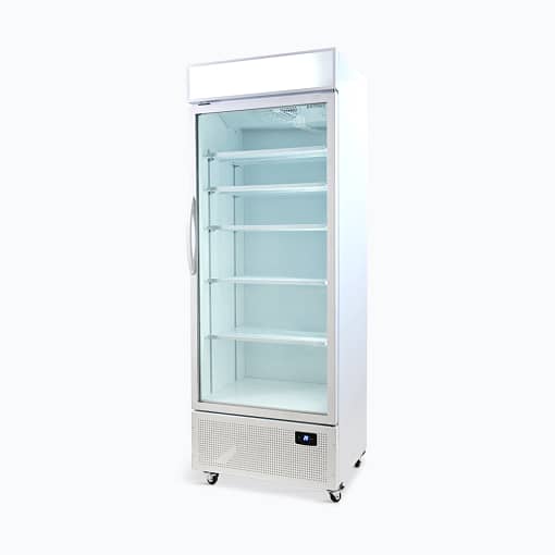 Bromic GM0690LW - 659L White Upright Display Fridge with LED - Image 5
