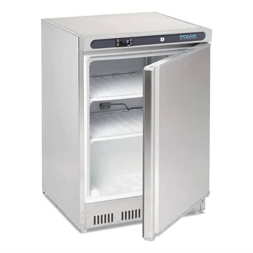 Polar CD081-A C-Series Under Counter Freezer – 140L, Stainless Steel - Image 3