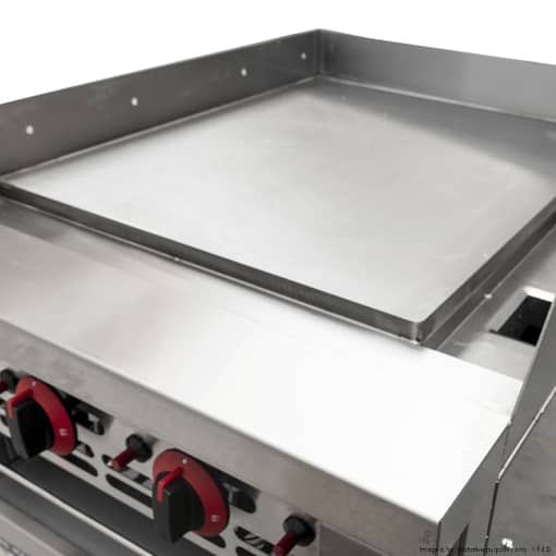 Gasmax GGS-24 Gas Griddle & Toaster with Cabinet | Commercial Combo - Image 2