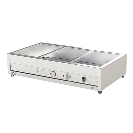 Woodson 3 Bay Large Bain Marie W.BMA23 for Wet Operation