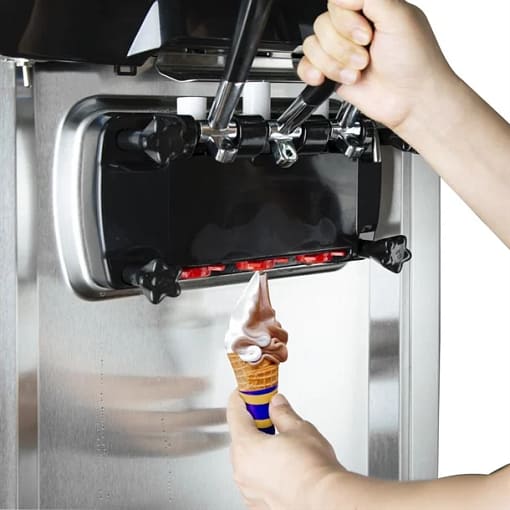 Polar UA034-A Soft Serve Ice Cream Machine – Dual Flavour, 25L/hr, Stainless Steel