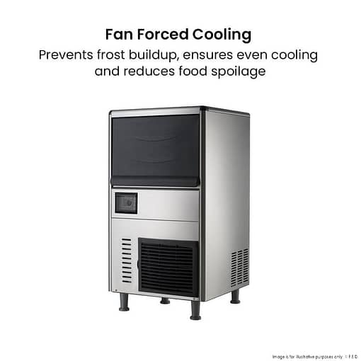 Blizzard SN-068F Granular Ice Maker – 60kg/Day, Underbench with 20kg Bin - Image 3
