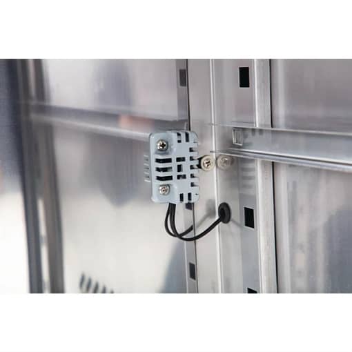 Polar G377-A U-Series Double Door Counter Fridge – 228L, S/S, Forced Air - Image 5