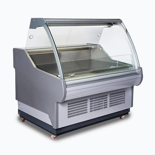 Bromic DD1250CG-NR Curved Glass Deli Display – 1330mm, 351L, LED, R290 - Image 2