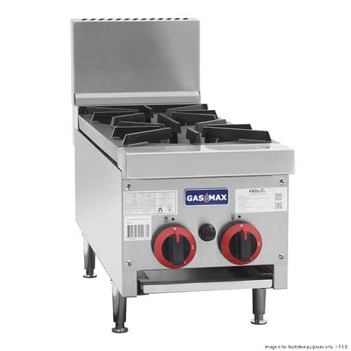Gasmax RB-2ELPG 2 Burner LPG Cooktop – Flame Failure & Stainless Steel Build - Image 5