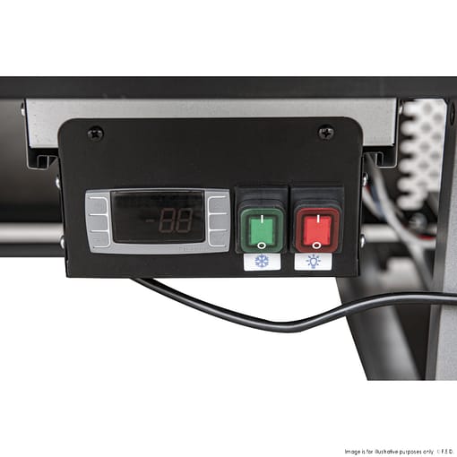 Thermaster ST25LK Compact Deli Display – 2580mm, Frameless Glass, 0~+5°C - Image 2
