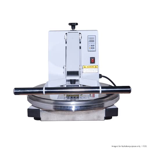 Tyrone DP-18S Round Dough Press – 18" Heated, Digital, Commercial - Image 6