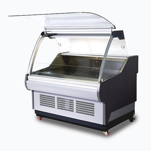 Bromic DD1250CG-NR Curved Glass Deli Display – 1330mm, 351L, LED, R290 - Image 3