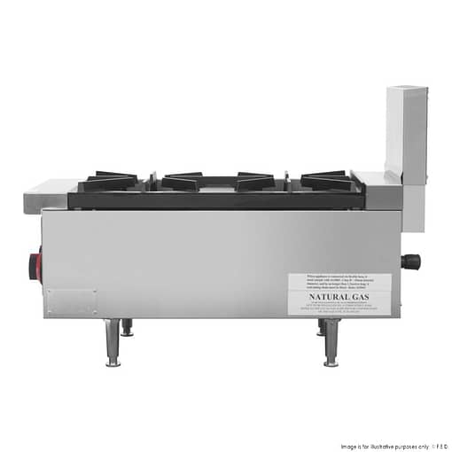 Gasmax RB-2ELPG 2 Burner LPG Cooktop – Flame Failure & Stainless Steel Build - Image 2