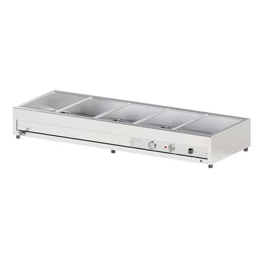 Woodson 5 Bay Large Bain Marie W.BMA25 for Wet Operation