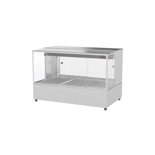 Woodson W.HFSQ23 hot food display with 3 GN bays