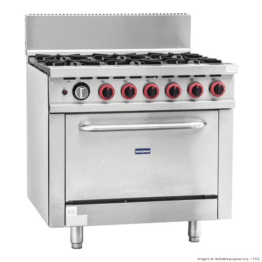 Gasmax 6 Burner With Oven Flame Failure GBS6TSLPG - Image 6