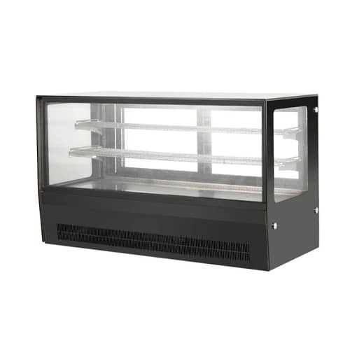 AG Equipment BTS1200 – 190L Straight Glass Benchtop Display Fridge