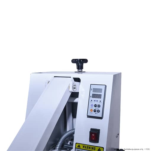 Tyrone DP-18S Round Dough Press – 18" Heated, Digital, Commercial - Image 4