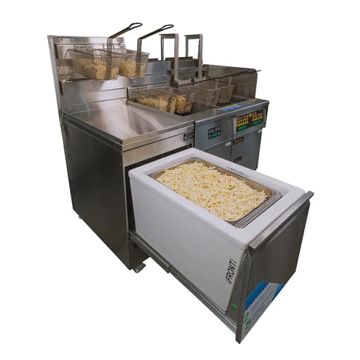 Adande VCC.FS Fry Station Accessory for Compact Drawers | 4-Basket - Image 2