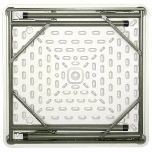 Bolero Y807 Square Foldaway Table – 880×880mm, Polyethylene, Steel Frame - Image 2