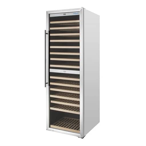 olar GM629-A G-Series Dual Zone Wine Fridge | 180 Bottle | Stainless Steel - Image 6