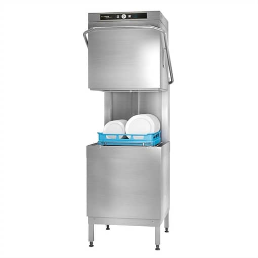 Hobart ECOMAX PLUS H615 Pass Through Dishwasher | Rinse & Drain Pump - Image 2