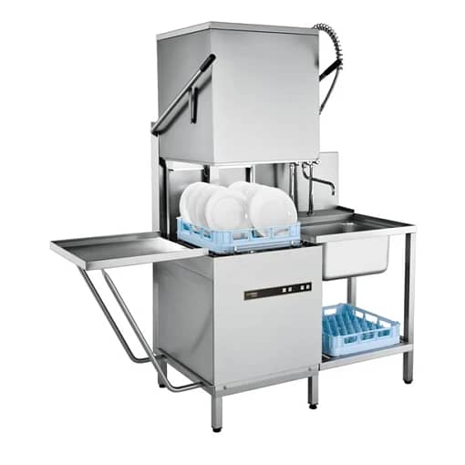 Hobart ECOMAX 604 Hood Type Dishwasher | 840 Plates/Hr | 2.3L Rinse | 15A - Image 5